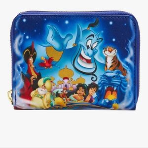 Disney 30th Anniveray Aladdin Loungefly Wallet